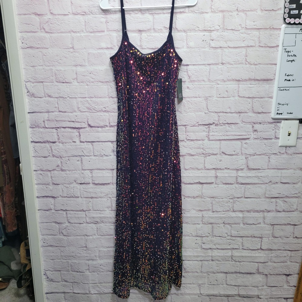 Wild Fable Multicolor Sequin Midi Dress